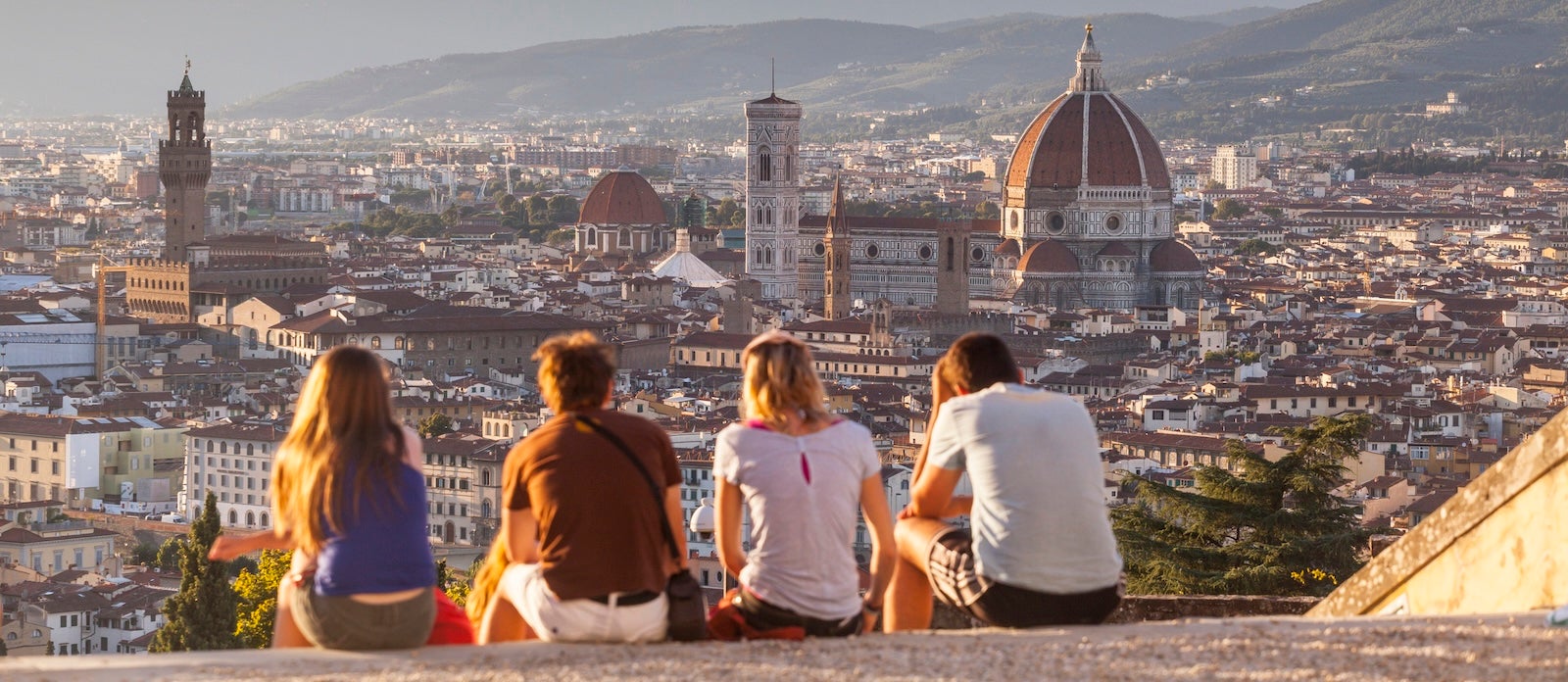 Looking over Florence from San Miniato