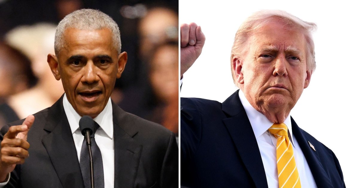 Obama and Trump