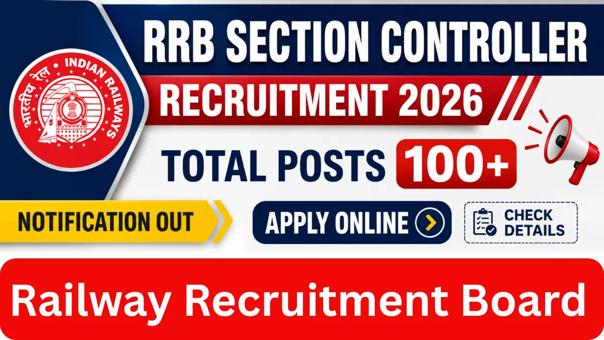 RRB Section Controller Recruitment 2026.webp