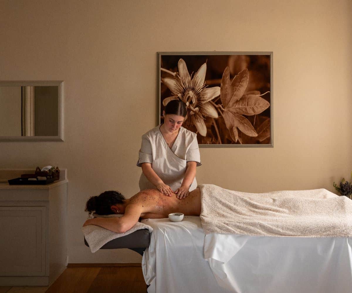 Spa Treatment room Villa Biondi Tuscany Villa in Italy