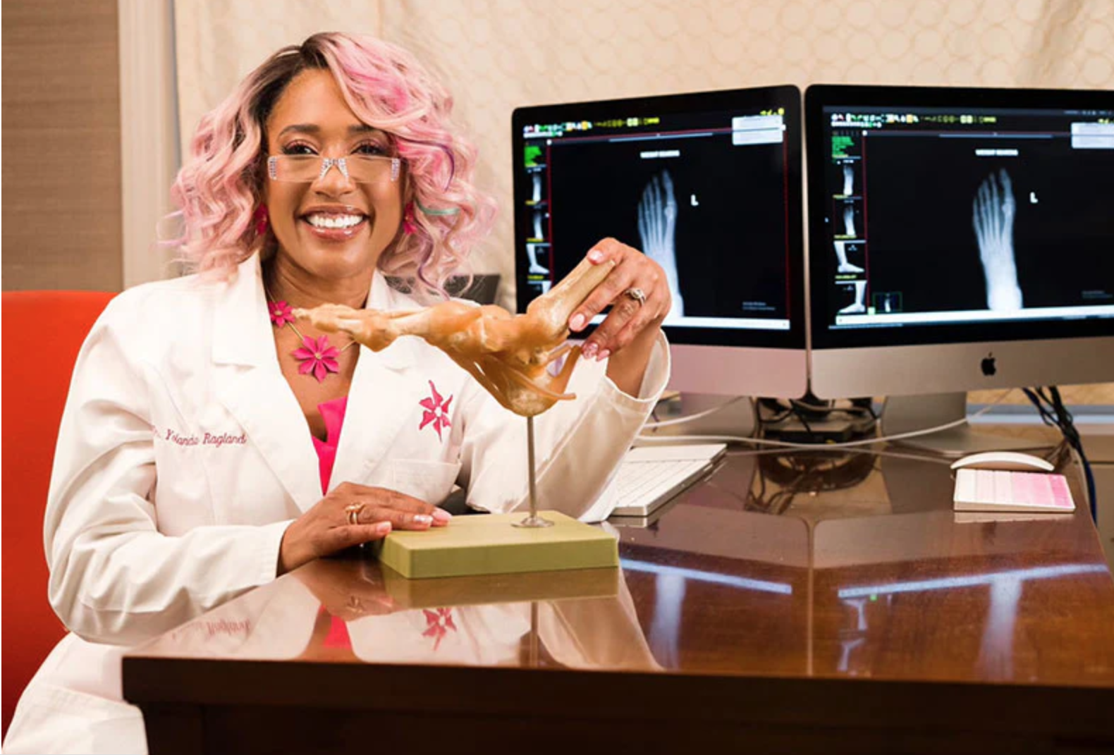 Step into luxury foot care with Dr. Yolanda Ragland