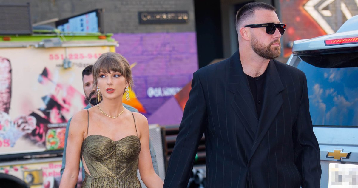 Taylor Swift and Travis Kelce GettyImages 2276074878
