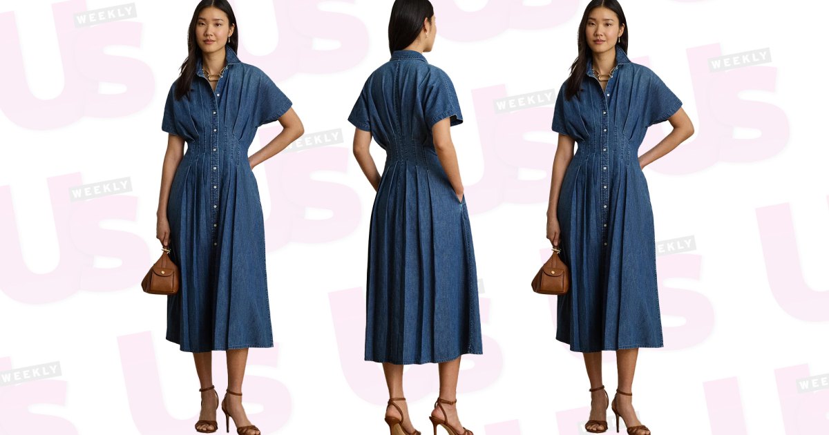 denim dress