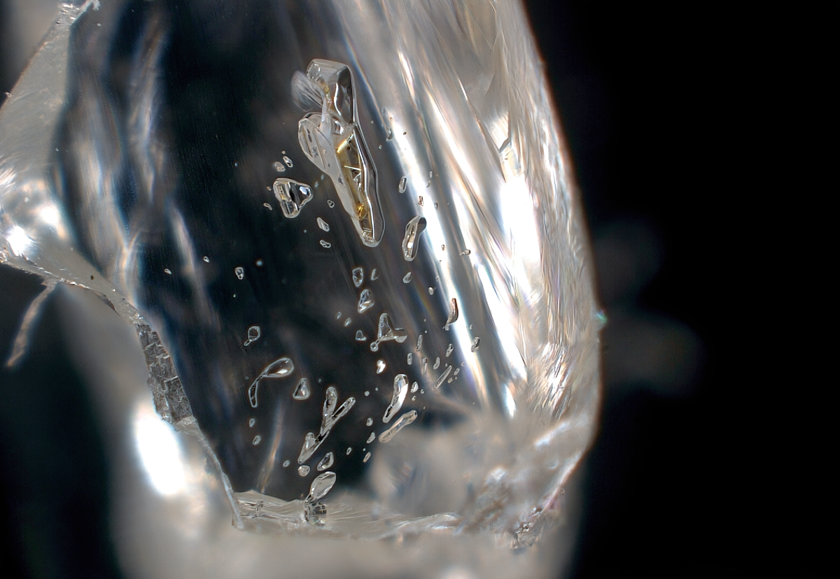 diamond inclusion