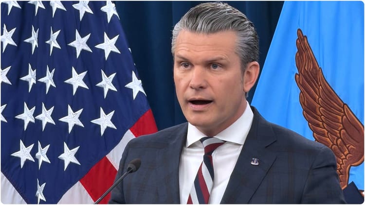 hegseth says us cant stop everything that iran fires even as he asserts air dominance 87684e37dfd783