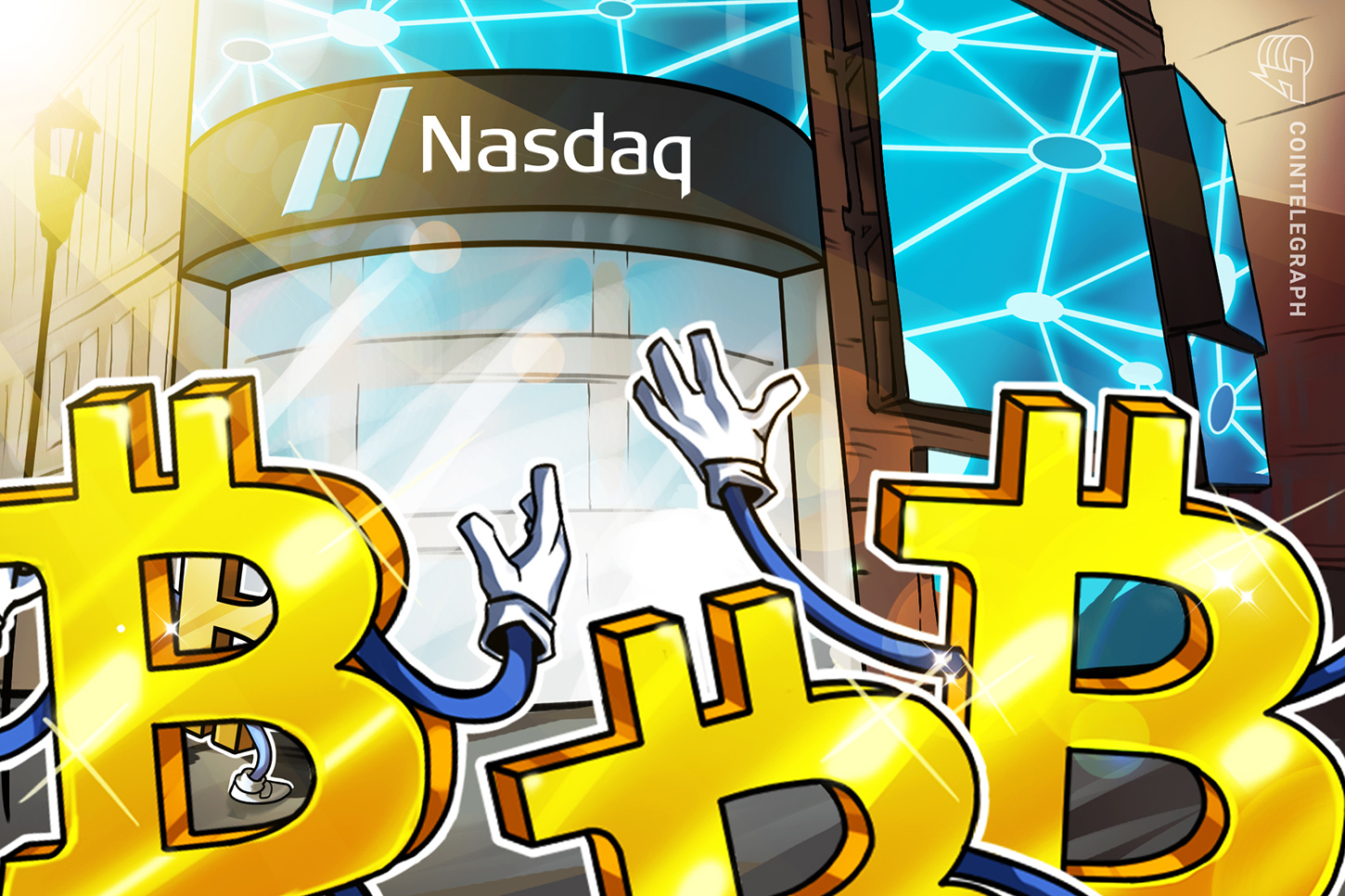 hi bitcoin goes for nasdaq