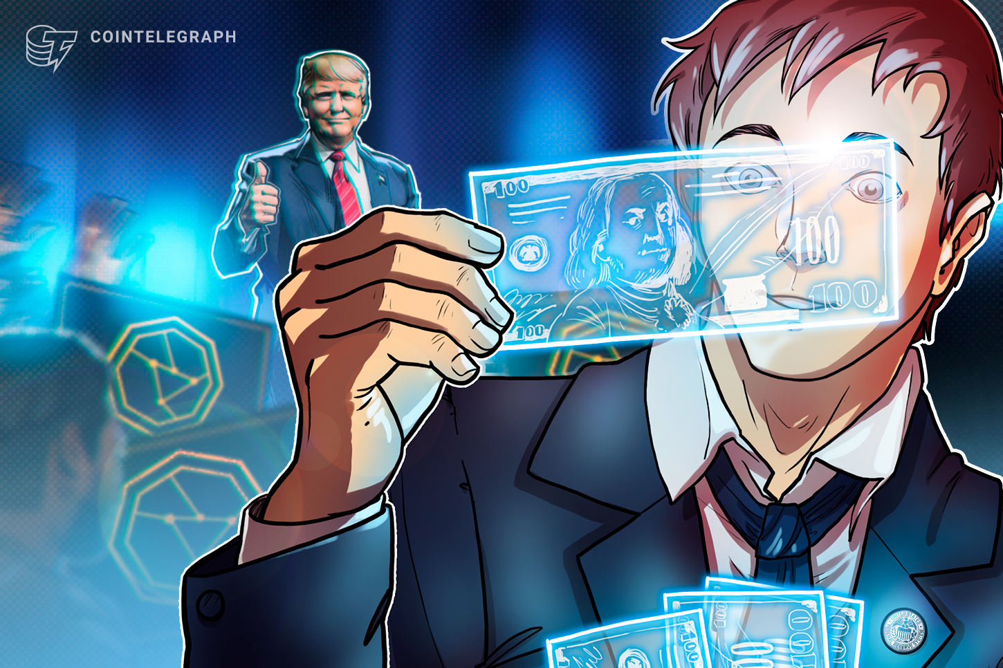 hi donald trump and crypto3