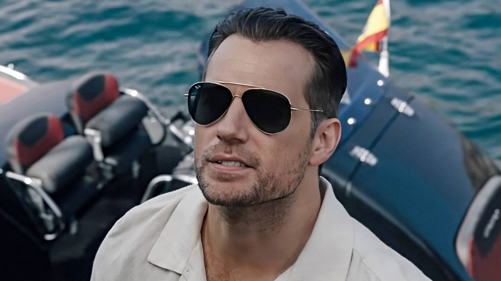 in the grey henry cavill