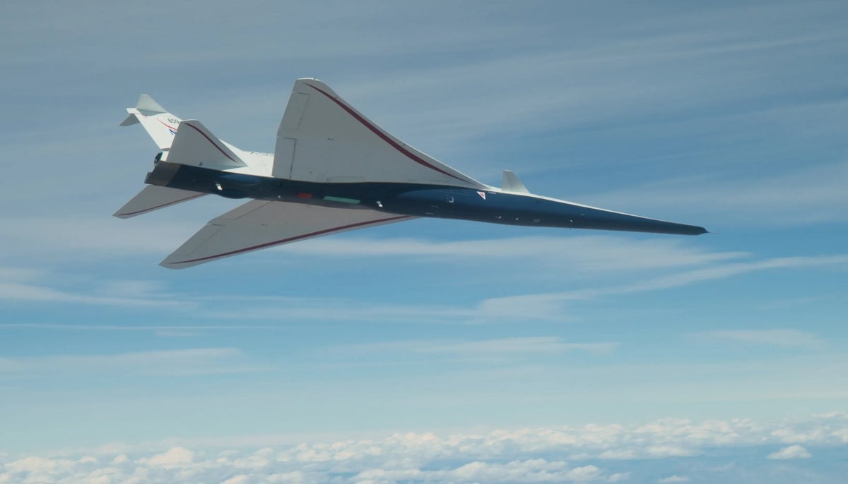 nasa supersonic jet
