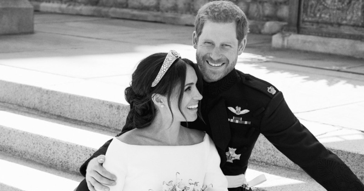 prince harry meghan markle portrait wedding1