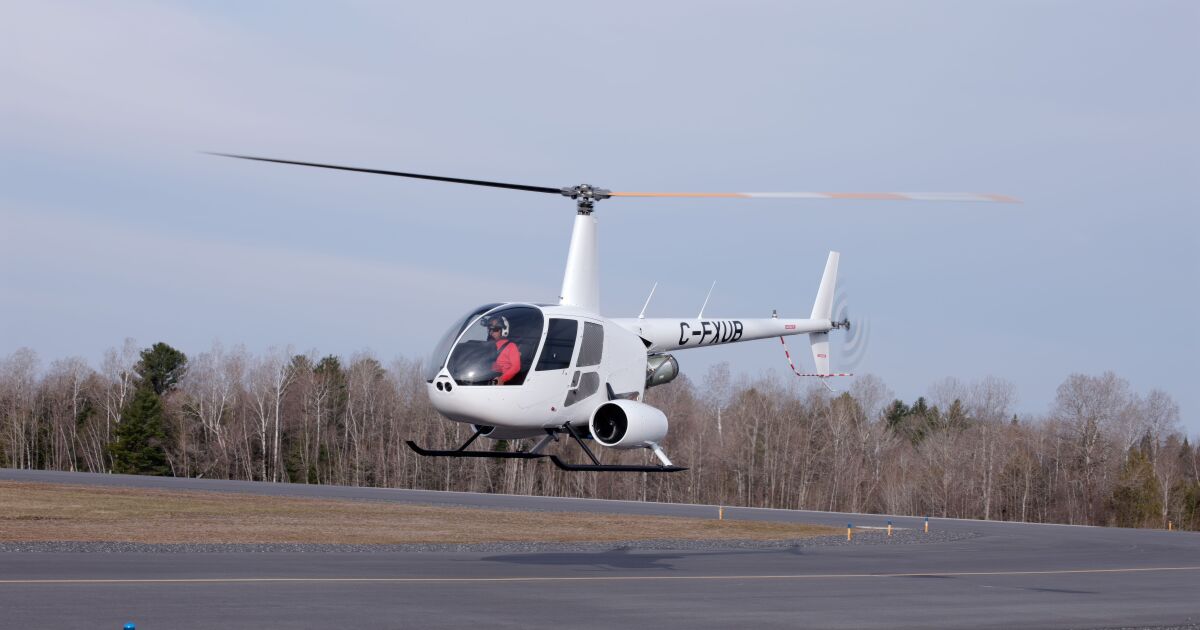First hydrogen helicopter completes real-world mission